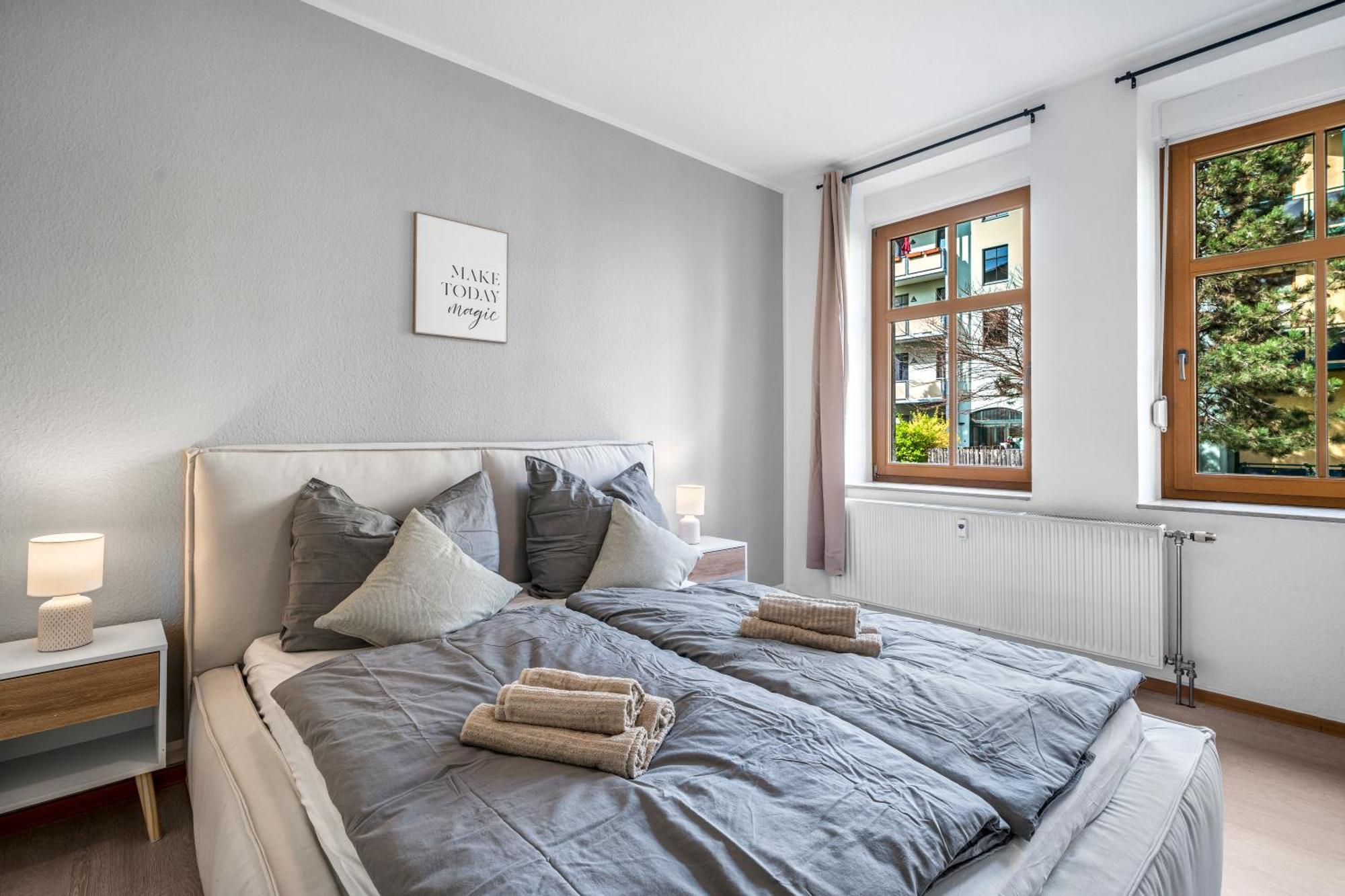 Lehastays - Apartments Buckau 16A I Kueche I Smart Tv Mit Netflix I Toller Innenhof มัคเดอบวร์ก ภายนอก รูปภาพ